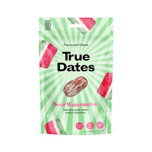 True Dates Sour Watermelon 100G - Sustainable Vegan Groceries Brighton