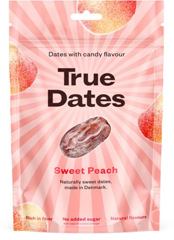 True Dates Sweet Peach 100G - Sustainable Vegan Groceries Brighton