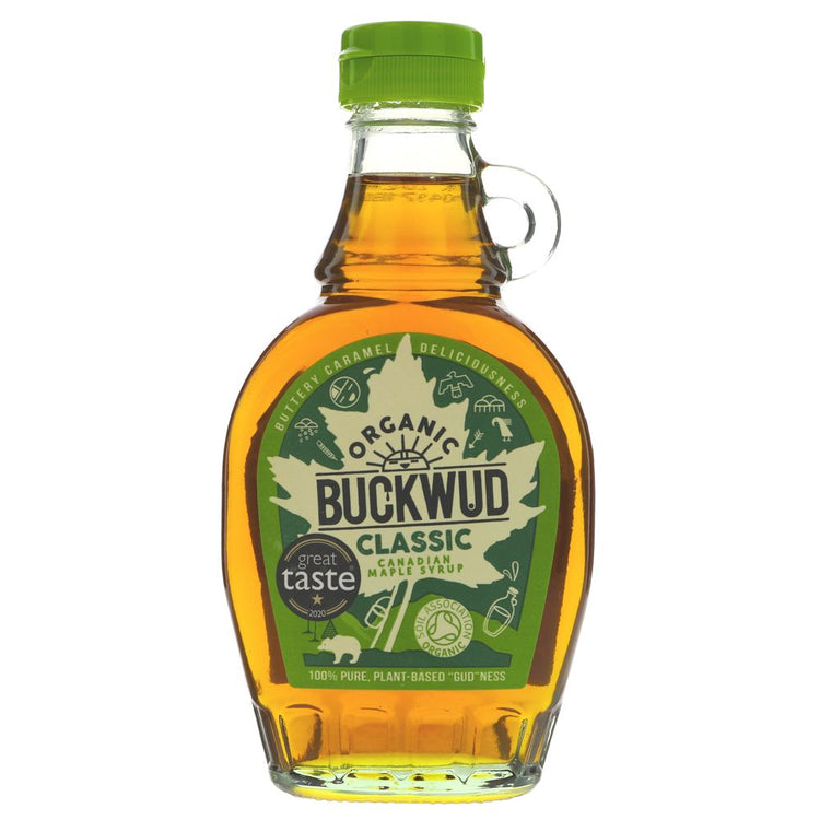 Buckwud Maple Syrup 250G - Sustainable Vegan Groceries Brighton