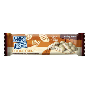 Moo Free Cookie Crunch Chocolate Bar 35g