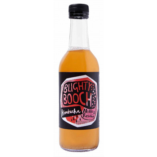 Blighty Booch Nettle Rose Kombucha 330ml