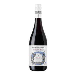 Red Wine Mont Gras Organic Pinot Noir Chile 75cl