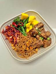 Lucky Cat Tofu Noodle Salad