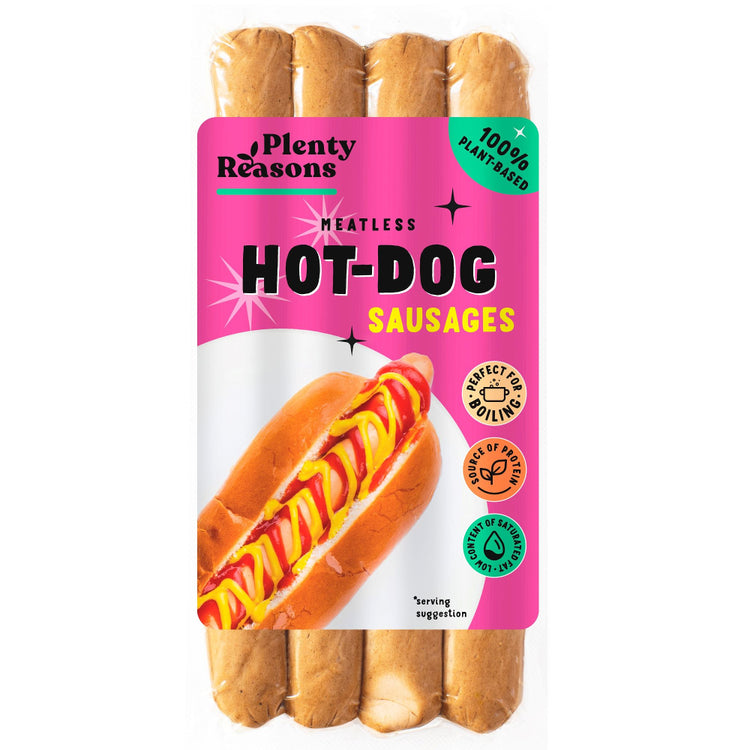 Plenty Reasons Hot Dog Sausages 180g