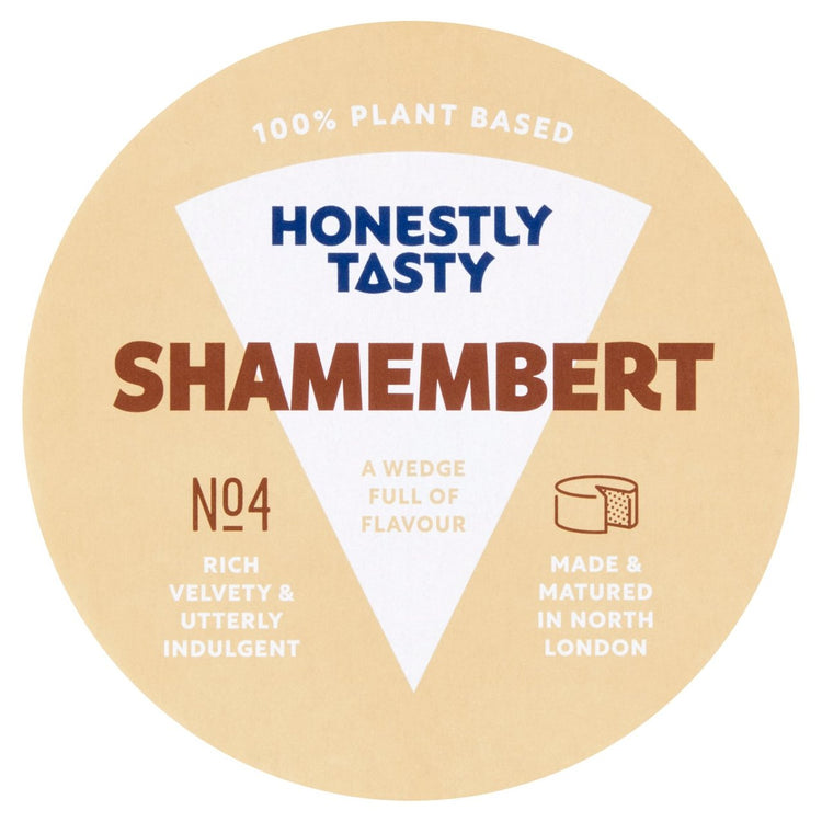 Honestly Tasty Shamembert Vegan Camembert Cheese 160g