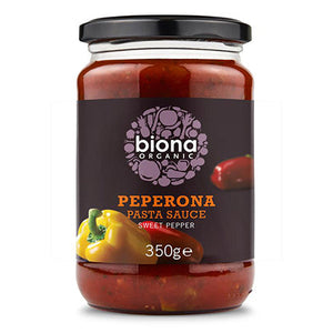 biona peperona tomato pepper pasta sauce 350g