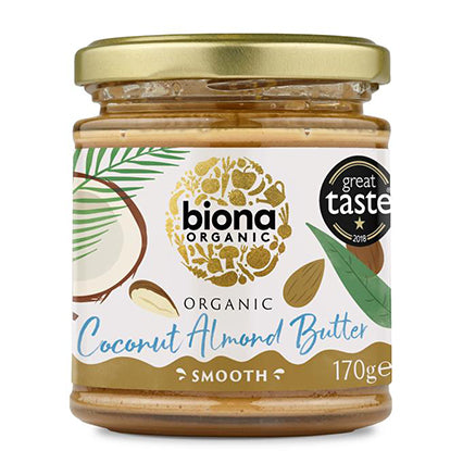 biona coconut almond butter 170g