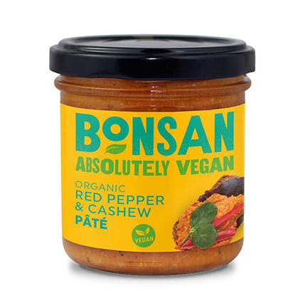 bonsan red pepper cashew spread 130g