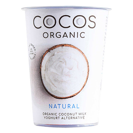 cocos organic natural coconut milk yoghurt 400g