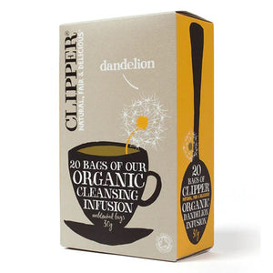 clipper dandelion tea 20 bags