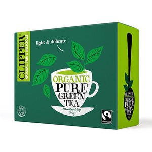 clipper pure green fairtrade tea 80 bags