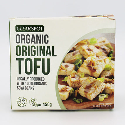clearspot tofu plain 450g