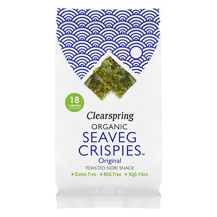 clearspring seaveg crispies original 4g