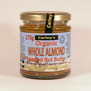 carleys roasted almond butter 170g