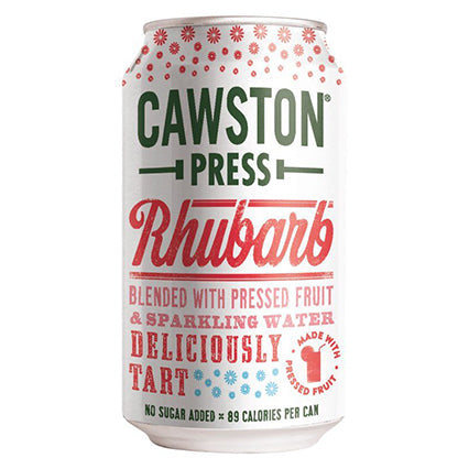 cawston press sparkling rhubarb 330ml
