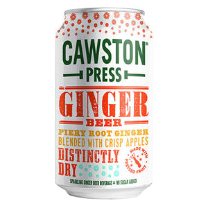 cawston press sparkling ginger beer 330ml