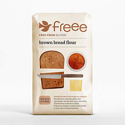 doves farm gluten free brown bread flour 1kg