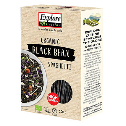 explore asian black bean spaghetti 200g