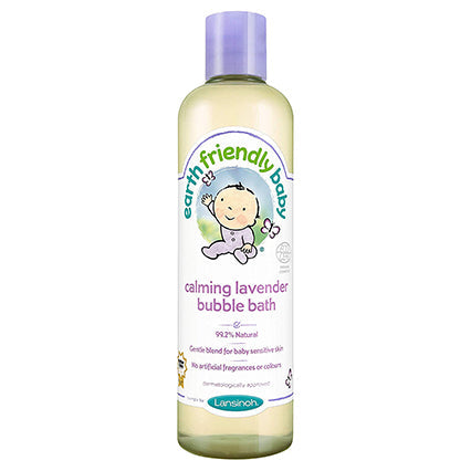 earth friendly baby calming lavender bubble bath 300ml