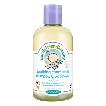 earth friendly baby chamomile shampoo & bodywash 250ml