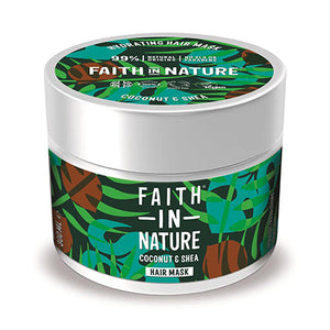 faith in nature coconut shea butter hair mask 300ml
