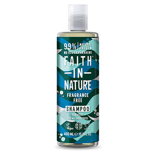 faith in nature fragrance free shampoo 400ml