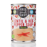 Free & Easy Organic Lentil Red Pepper Soup 400g