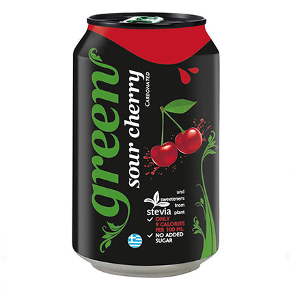 green cola sour cherry 330ml