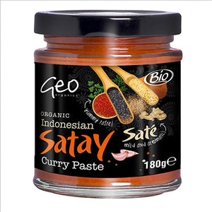 geo organics satay curry paste 180g