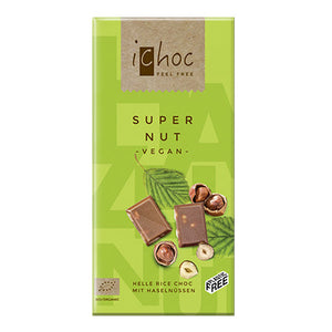ichoc super nut rice chocolate bar 80g