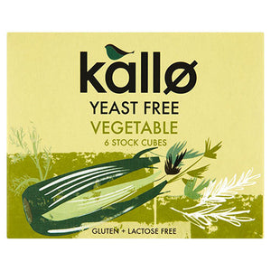kallo yeast free stock cubes 60g