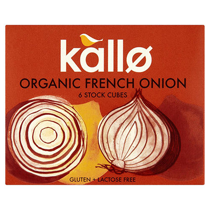 kallo french onion stock cubes 66g