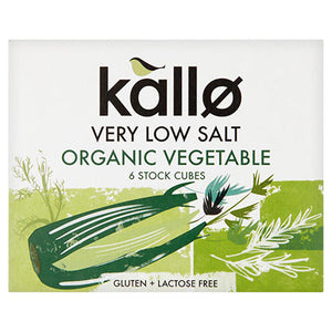 kallo low salt stock cubes 66g