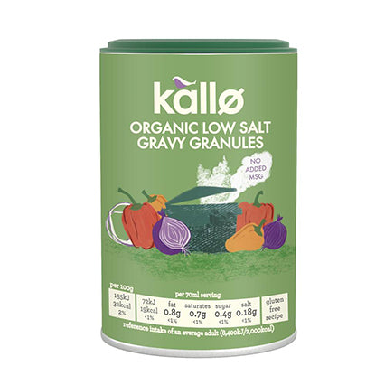 kallo low salt gravy granules 160g