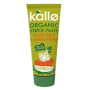 kallo organic vegetable stock paste 100g