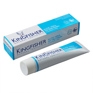 kingfisher aloe & fennel fluoride free toothpaste 100ml