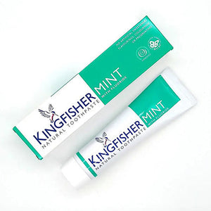 kingfisher mint fluoride free toothpaste 100ml