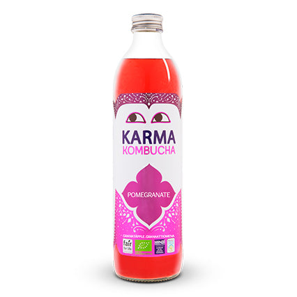 karma kombucha sparkling pomegranate 500ml