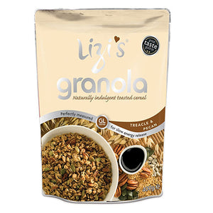 lizi's vegan treacle pecan granola 400g