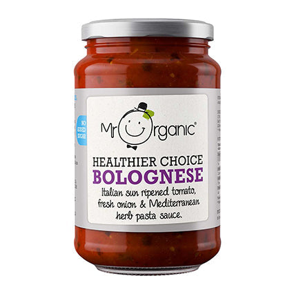 mr organic bolognese pasta sauce 350g