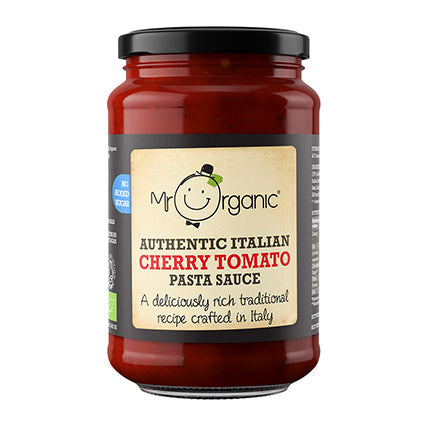mr organic cherry tomato pasta sauce 350g