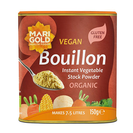 marigold organic vegan swiss bouillon - red pot 150g