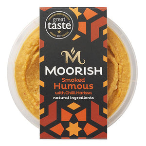 moorish hummus with chilli harissa 150g
