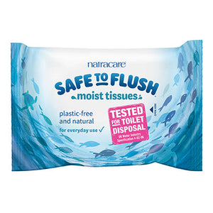 natracare safe to flush moist toilet tissues 30 pack