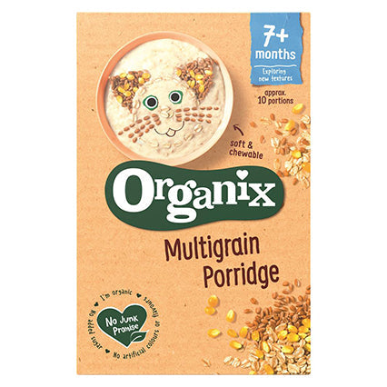 organix vegan multigrain baby porridge 200g