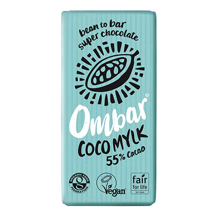 ombar vegan coco mylk coconut milk chocolate bar 35g