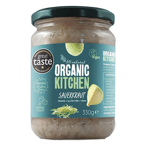 organic kitchen organic sauerkraut 330g