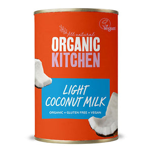 organic kitchen light coconut milk 400ml