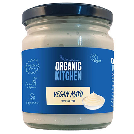 organic kitchen organic vegan mayo 240ml