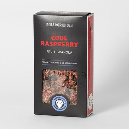 rollagranola vegan cool raspberry granola 300g